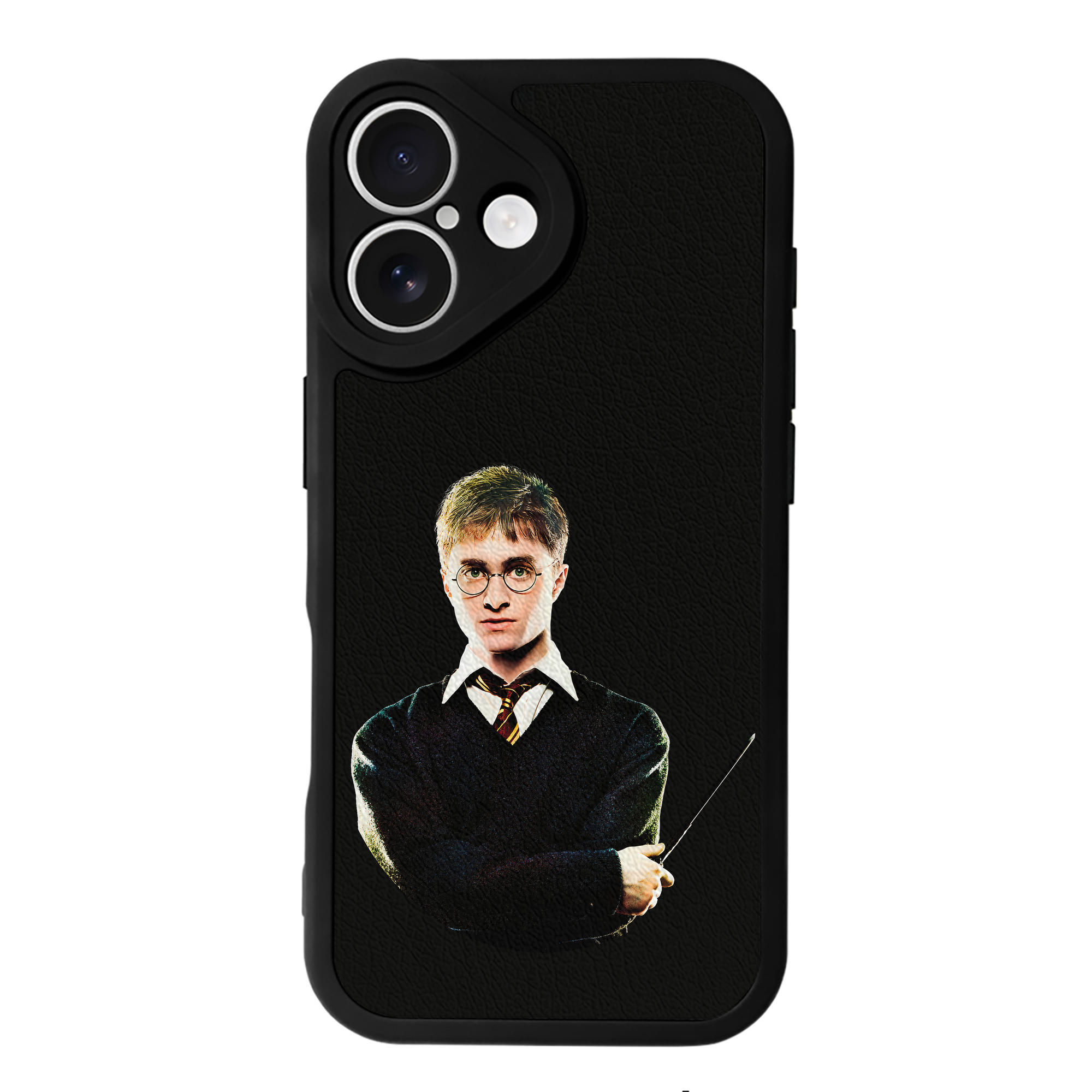 （画像用） Harry Potter ハリー・ポッターシリーズ 【iPhone 16シリーズ対応】シリコンスマホケース（レザー調） 材質：シリコン
